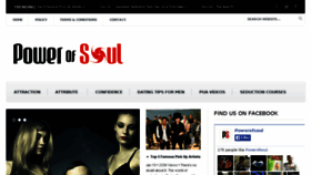 What Powerofsoul.com website looked like in 2014 (9 years ago)