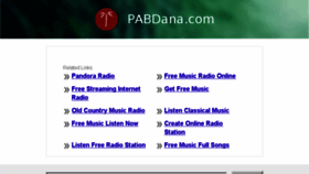 What Pabdana.com website looked like in 2014 (9 years ago)
