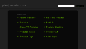 What Pixelpredator.com website looked like in 2014 (9 years ago)