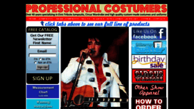 What Pcostume.com website looked like in 2014 (10 years ago)