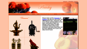 What Peachythings.com website looked like in 2014 (9 years ago)