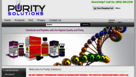 What Purity-solutions.net website looked like in 2014 (9 years ago)