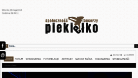 What Piekielko.com website looked like in 2014 (9 years ago)