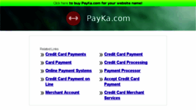 What Payka.com website looked like in 2014 (9 years ago)
