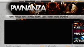 What Pwnanza.com website looked like in 2014 (9 years ago)