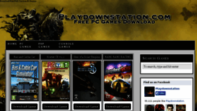 What Playdownstation.com website looked like in 2014 (9 years ago)