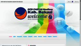 What Partainasdemkabbekasi.com website looked like in 2014 (9 years ago)