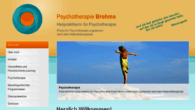What Psychotherapie-geiger.de website looked like in 2014 (9 years ago)