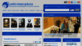 What Pellicolascaduta.it website looked like in 2014 (10 years ago)