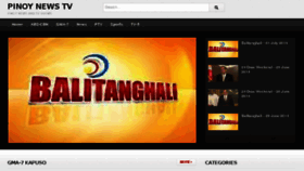 What Pinoychannel.us website looked like in 2014 (9 years ago)