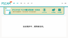 What Pscam.cn website looked like in 2014 (9 years ago)