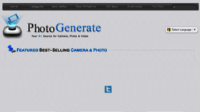 What Photogenerate.com website looked like in 2014 (9 years ago)