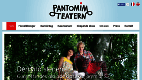 What Pantomimteatern.com website looked like in 2014 (9 years ago)