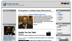 What Press-guinee.com website looked like in 2014 (9 years ago)