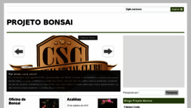 What Projetobonsai.com website looked like in 2014 (9 years ago)