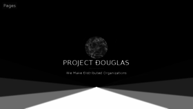 What Projectdouglas.org website looked like in 2014 (9 years ago)