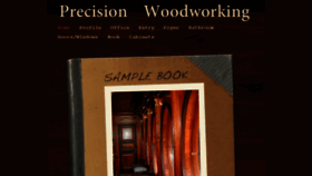 What Precisionwoodworking.com website looked like in 2014 (9 years ago)