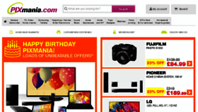 What Pixmania.co.uk website looked like in 2014 (11 years ago)