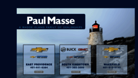 What Paulmasse.com website looked like in 2014 (9 years ago)
