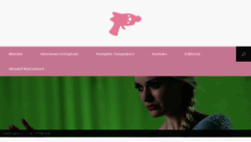 What Pinkraygun.com website looked like in 2014 (9 years ago)
