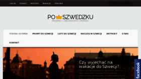 What Poszwedzku.pl website looked like in 2014 (9 years ago)