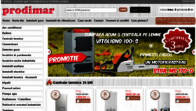 What Prodimar.ro website looked like in 2014 (9 years ago)