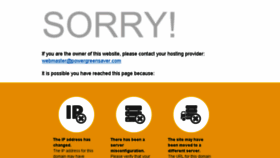 What Powergreensaver.com website looked like in 2014 (10 years ago)