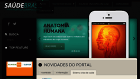 What Portalsaudebrasil.com website looked like in 2014 (9 years ago)