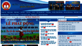 What Pgddttanphu.edu.vn website looked like in 2014 (9 years ago)