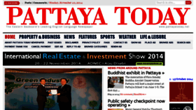 What Pattaya-today.com website looked like in 2014 (9 years ago)