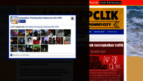 What Ppclik.com website looked like in 2014 (9 years ago)