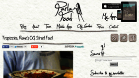 What Parlafood.com website looked like in 2014 (9 years ago)