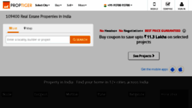 What Proptiger.com website looked like in 2014 (9 years ago)