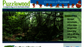 What Puzzlewood.net website looked like in 2014 (9 years ago)