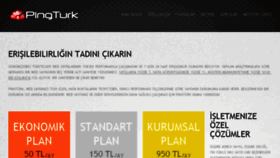 What Pingturk.com website looked like in 2014 (9 years ago)