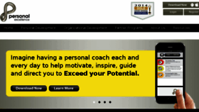 What Personalexcellenceapp.com website looked like in 2014 (9 years ago)