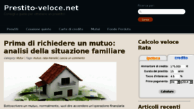 What Prestito-veloce.net website looked like in 2014 (9 years ago)