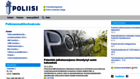 What Polamk.fi website looked like in 2014 (9 years ago)
