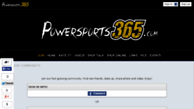 What Powersports365.com website looked like in 2014 (9 years ago)