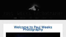 What Paulweeksphotography.com website looked like in 2014 (9 years ago)