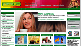 What Printingpoint.de website looked like in 2014 (9 years ago)