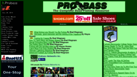 What Probass.net website looked like in 2014 (9 years ago)