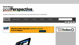 What Postperspective.com website looked like in 2015 (9 years ago)