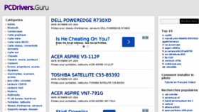 What Pc-drivers.fr website looked like in 2015 (9 years ago)