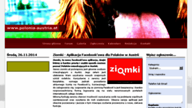 What Polonia-austria.at website looked like in 2015 (9 years ago)