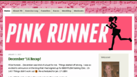 What Pink-runner.com website looked like in 2015 (9 years ago)