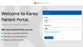 What Portal.kareo.com website looked like in 2015 (9 years ago)