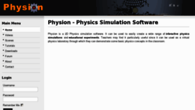 What Physion.net website looked like in 2015 (9 years ago)