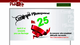 What Pikzup.com website looked like in 2015 (9 years ago)