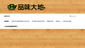 What Pinwei.tw website looked like in 2015 (9 years ago)